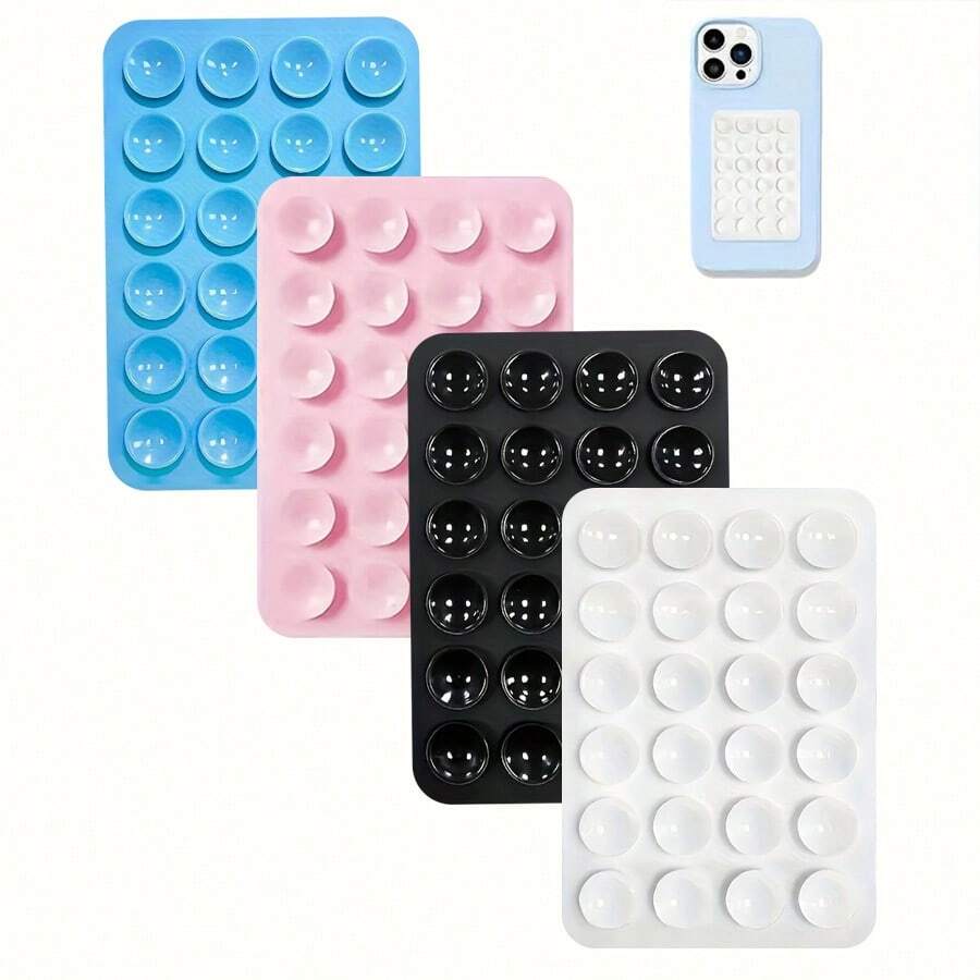 Suction Cup Phone Holder Set Silicone Phone Holders