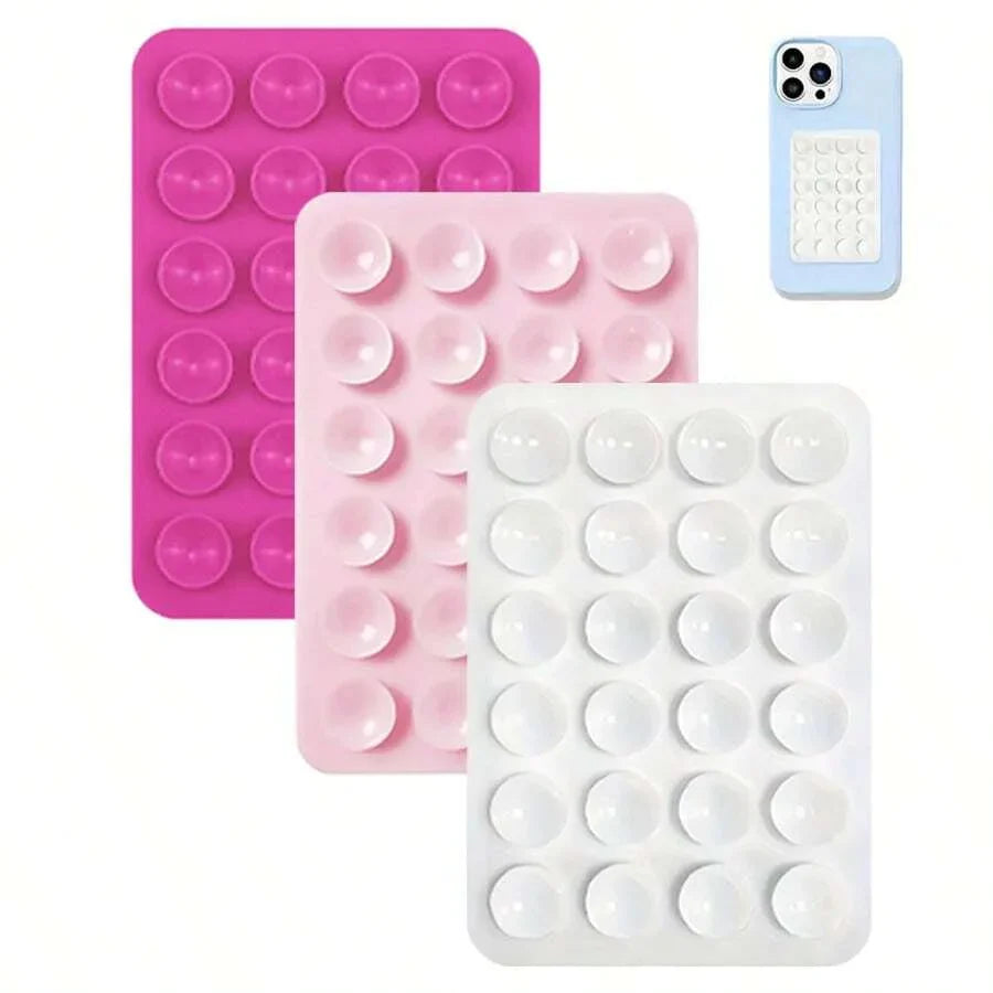 Suction Cup Phone Holder Set Silicone Phone Holders