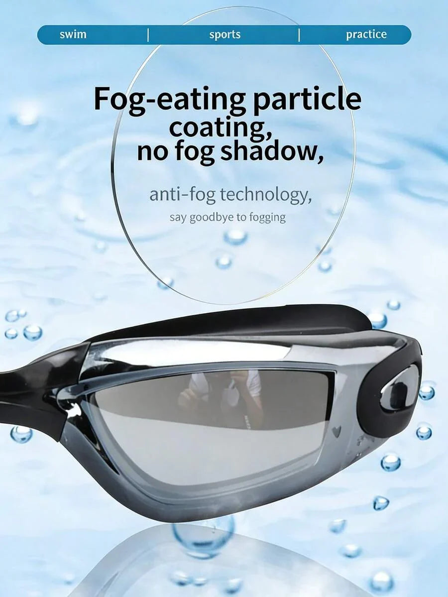 4pcs Adult Swimming Gear Set, Including Swimming Goggles