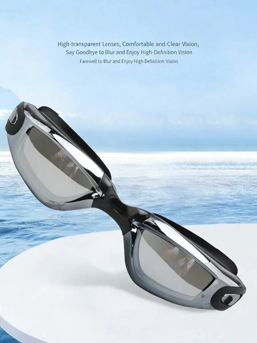 4pcs Adult Swimming Gear Set, Including Swimming Goggles