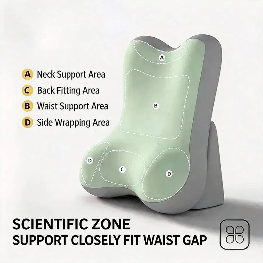 Adjustable & Removable Ergonomic Memory Foam Wedge Cushion