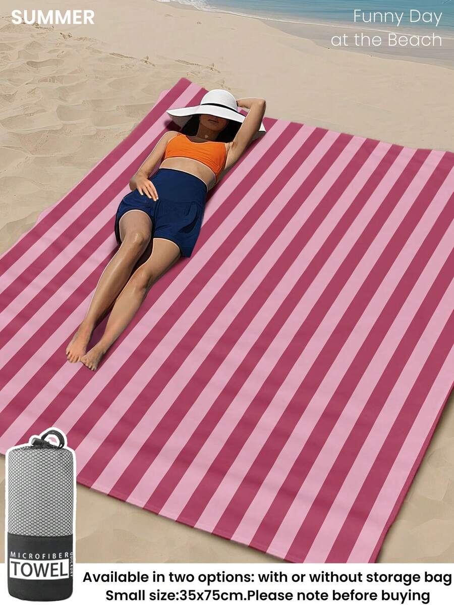 Printed Beach Towel, Summer Fruit Pattern Swimwear