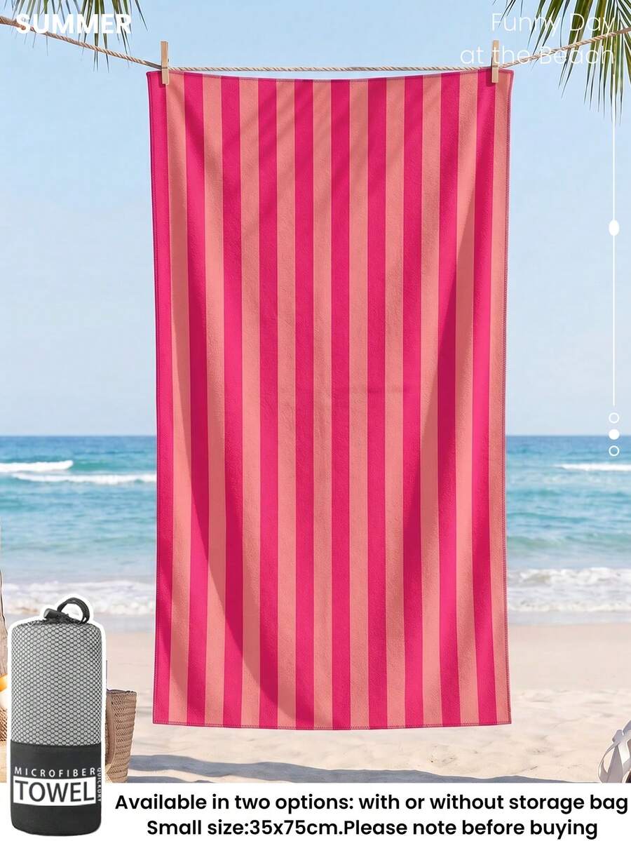 Printed Beach Towel, Summer Fruit Pattern Swimwear