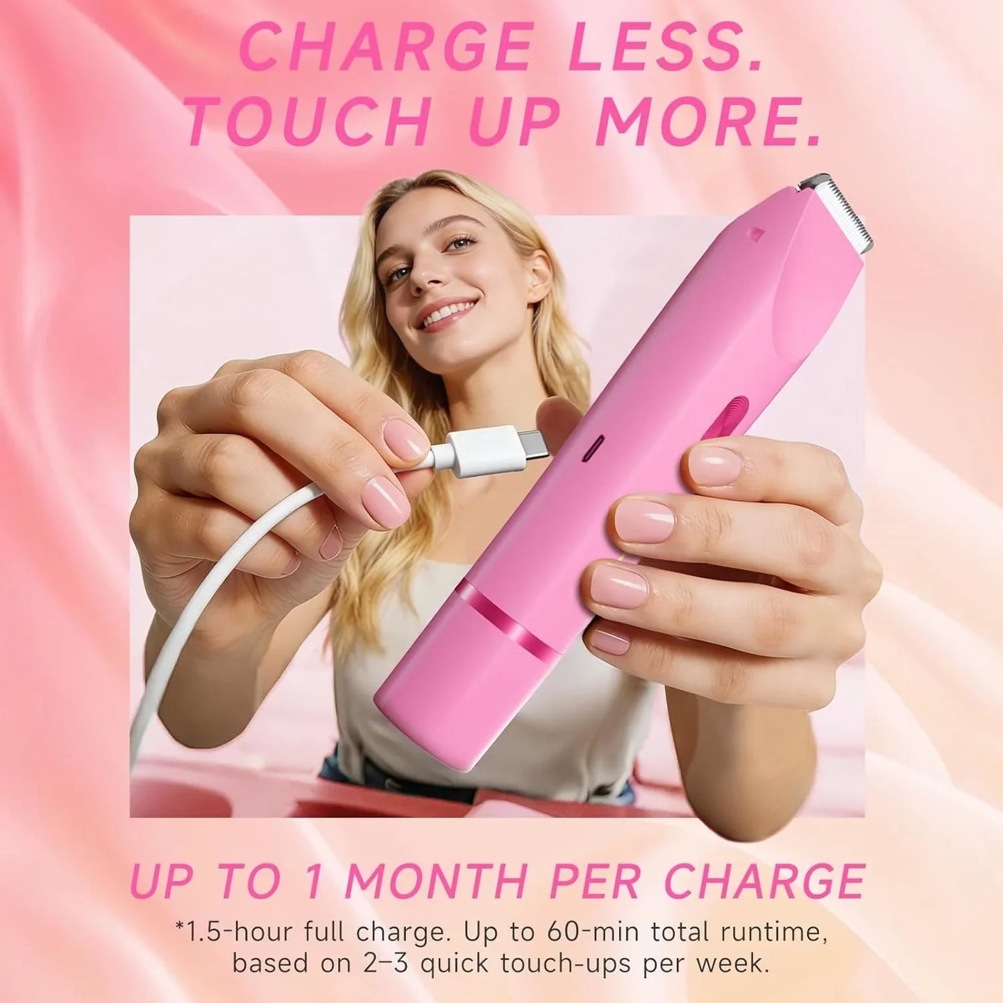 2 In 1 Women Electric Razor & Bikini Trimmer