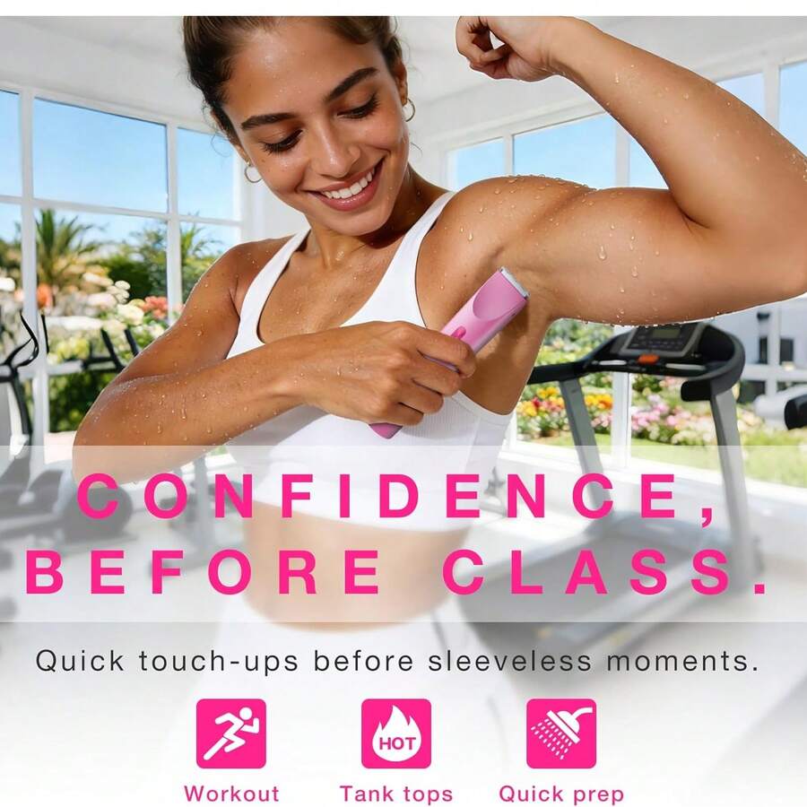 2 In 1 Women Electric Razor & Bikini Trimmer