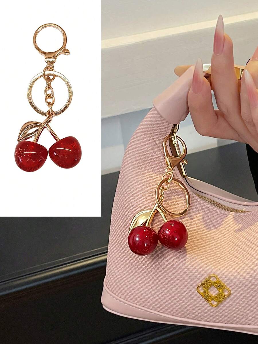 Cherry Pendant, New Large Cherry Crystal Pendant