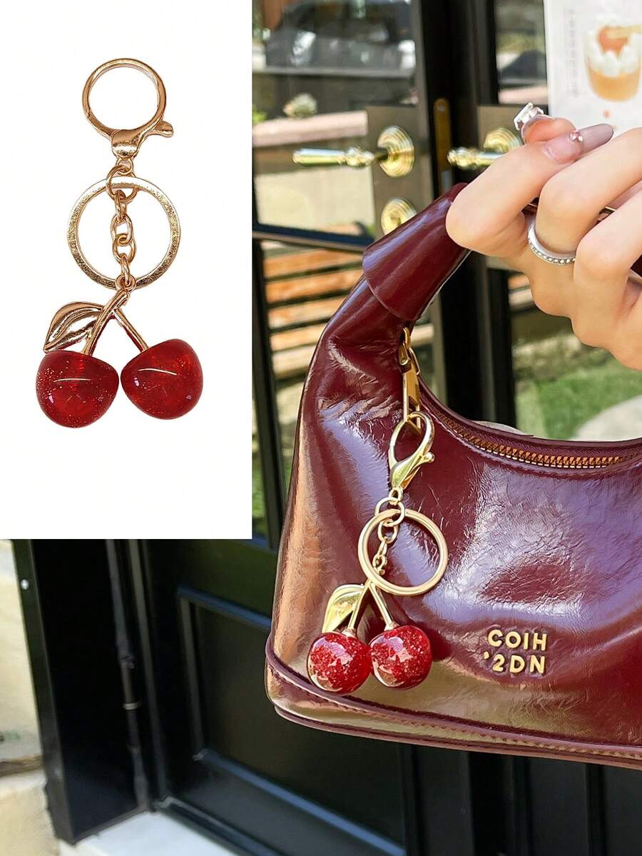 Cherry Pendant, New Large Cherry Crystal Pendant