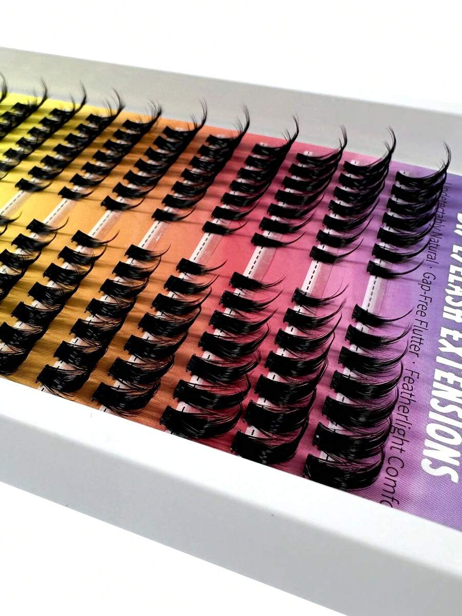 32pcs/10pcs C-Curl Flirty Fairy False Eyelash Clusters