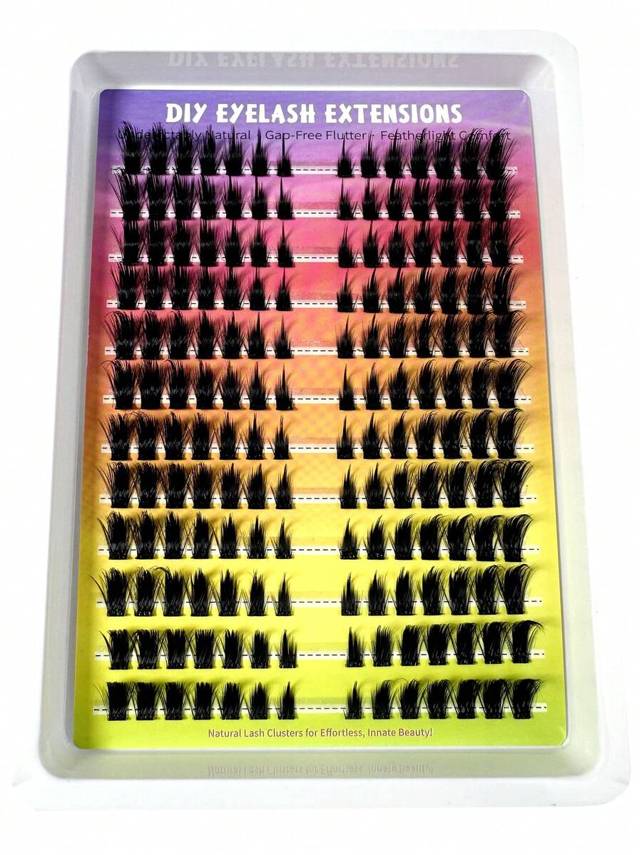 32pcs/10pcs C-Curl Flirty Fairy False Eyelash Clusters