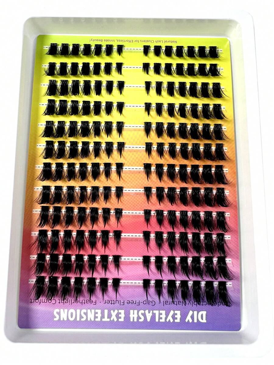 32pcs/10pcs C-Curl Flirty Fairy False Eyelash Clusters