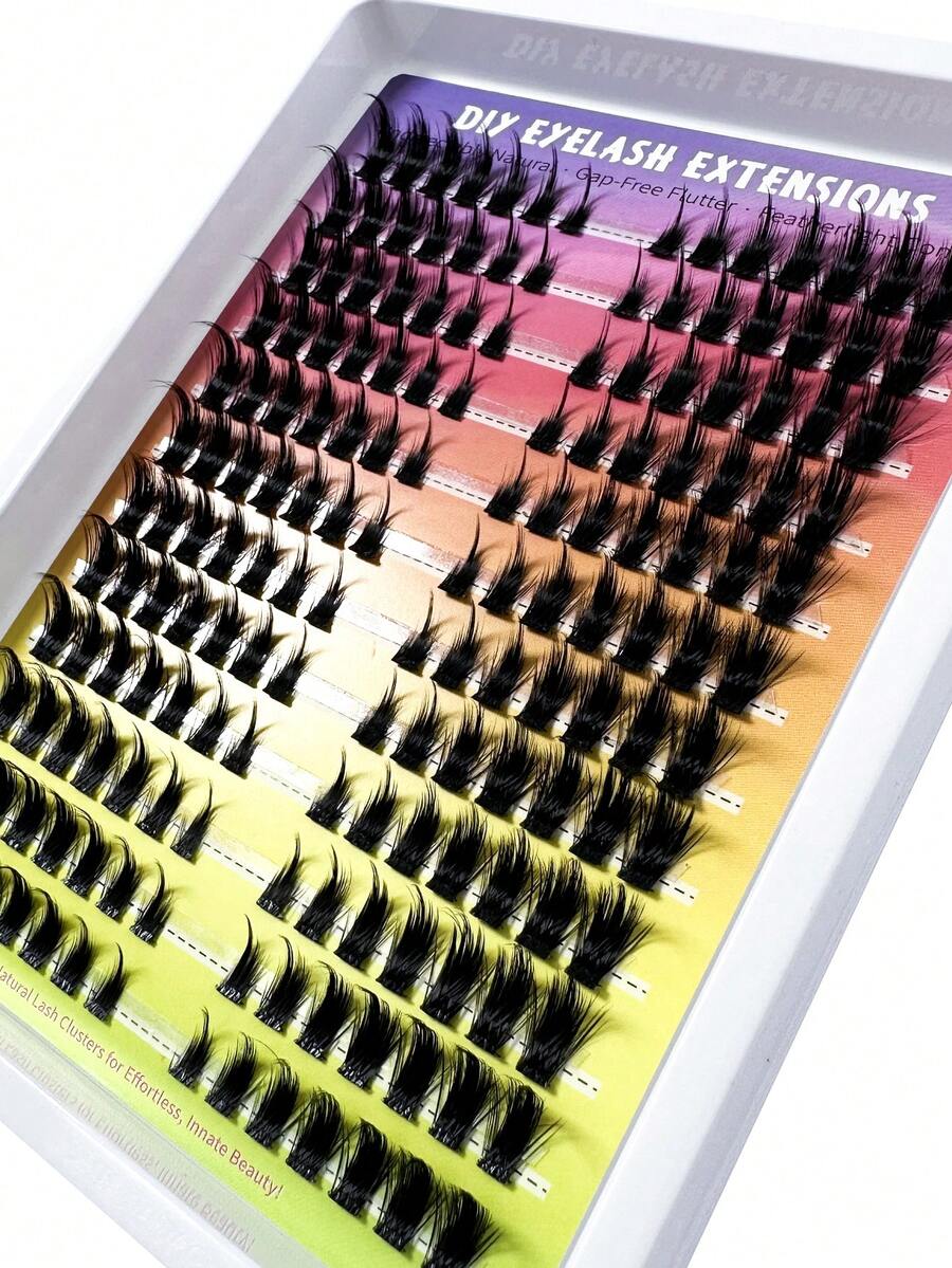 32pcs/10pcs C-Curl Flirty Fairy False Eyelash Clusters