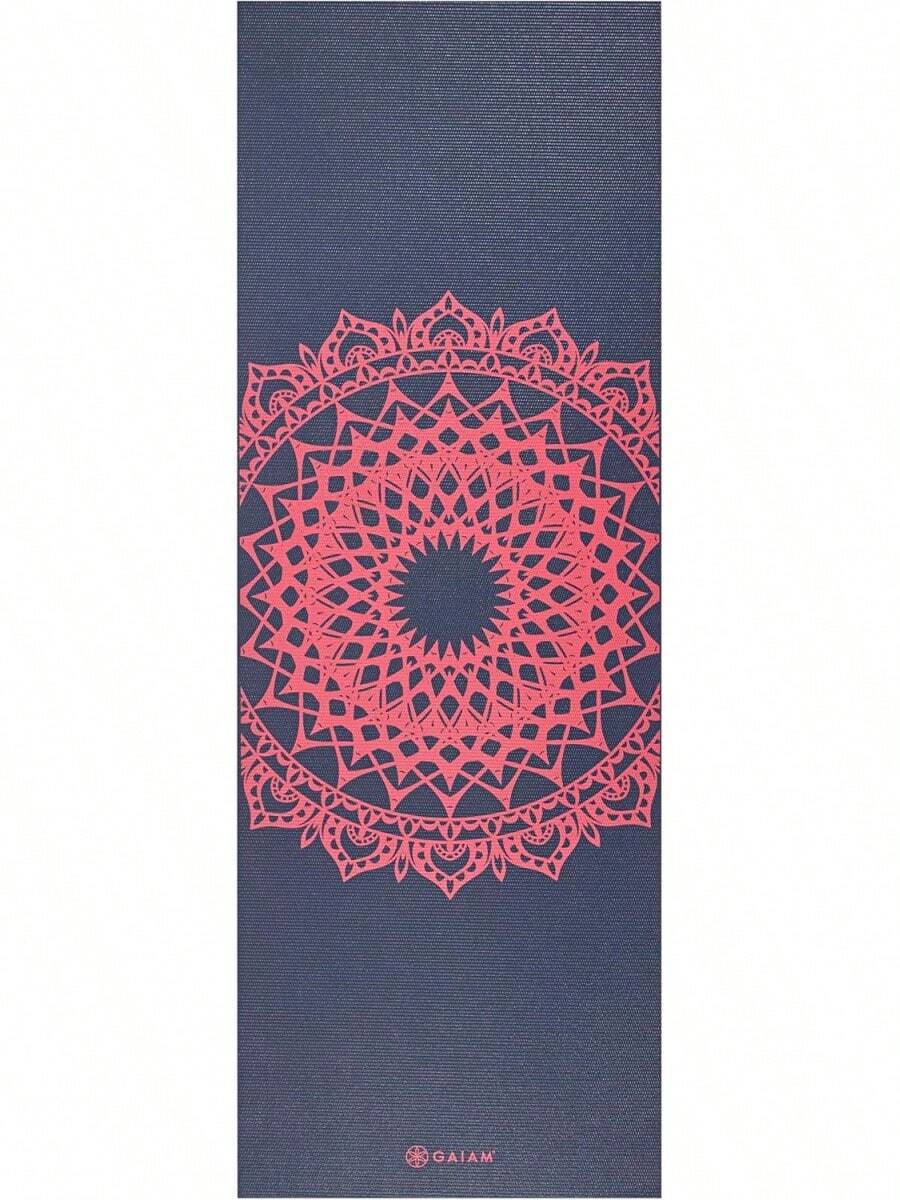 Gaiam Print Yoga Mat, Non Slip Exercise & Fitness Mat