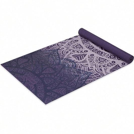 Gaiam Print Yoga Mat, Non Slip Exercise & Fitness Mat