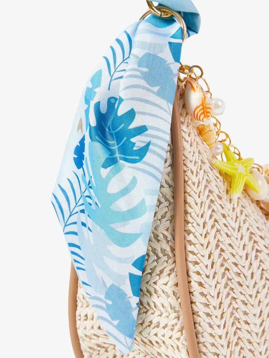 Viva Strut Summer Seaside Vacation Straw Bag