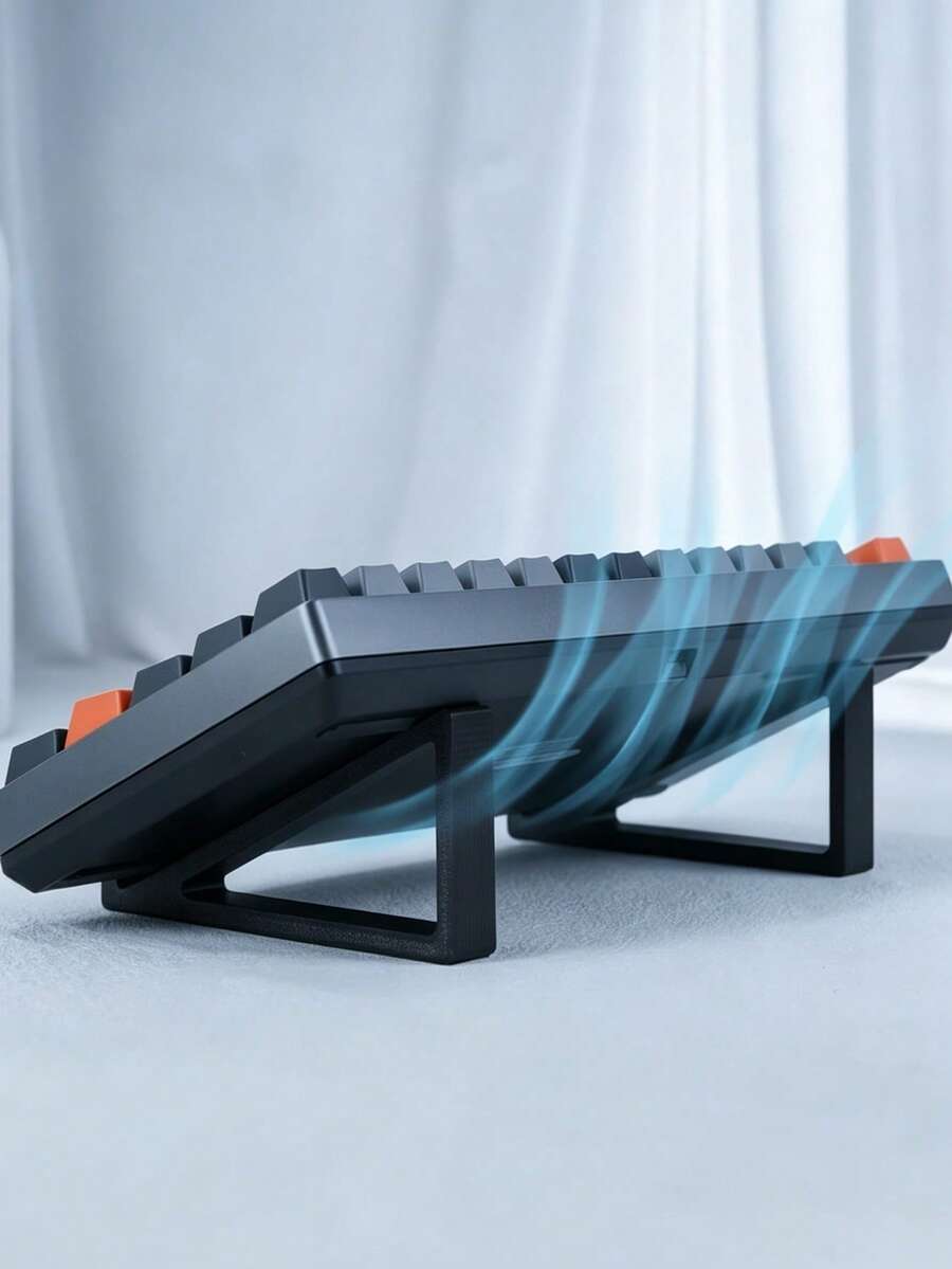 2pcs/Set Sleek Keyboard Stand With Ergonomic Angle
