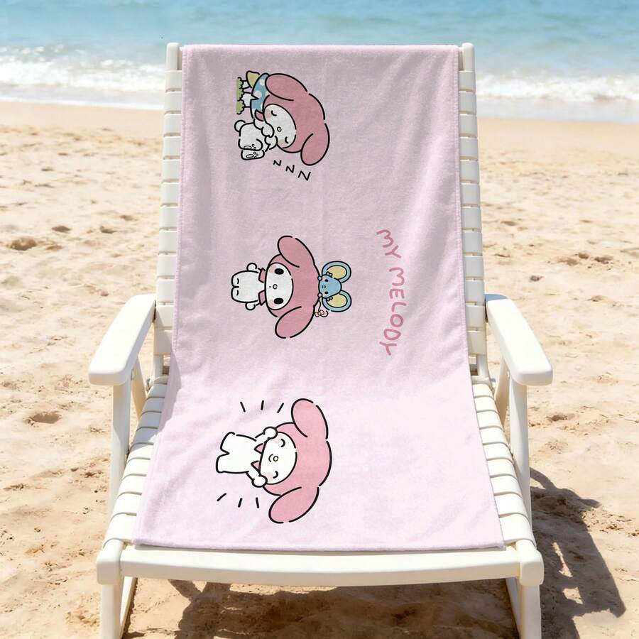 MINISO Quick-Drying My Melody Beach Towel