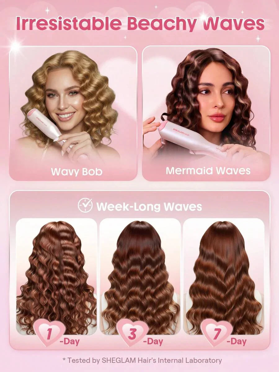 SHEGLAM HAIR Cupid's Charm Beach Babe Hair Waver