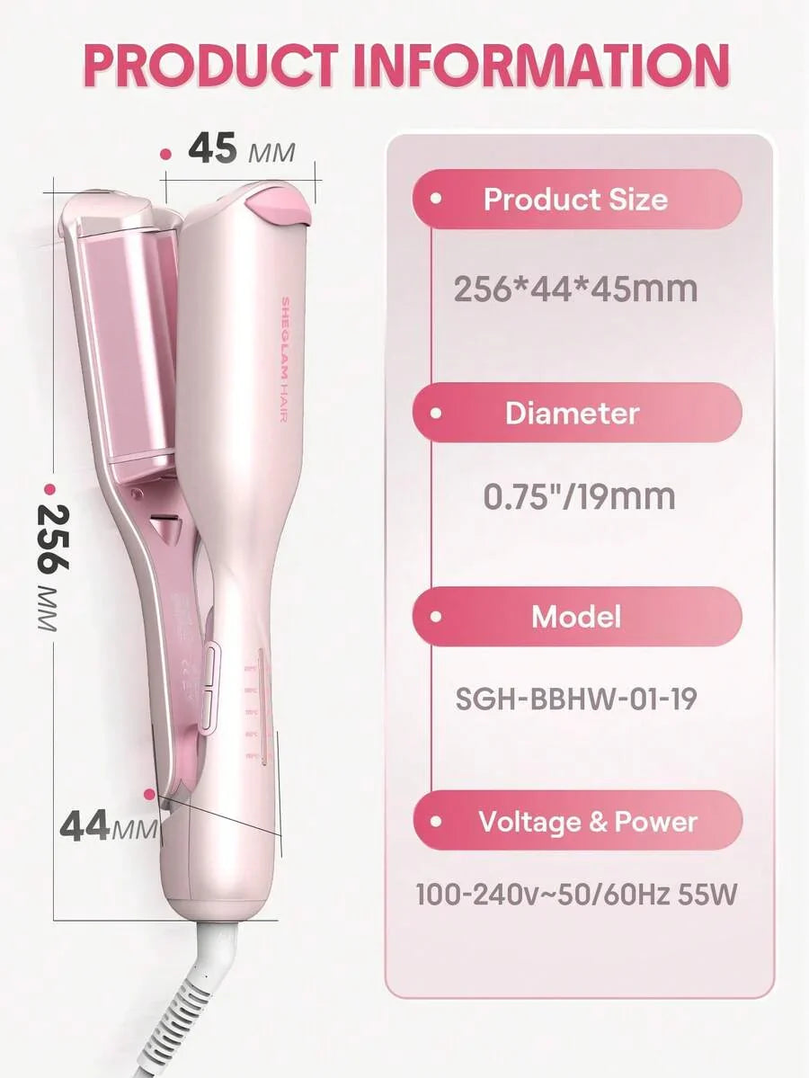 SHEGLAM HAIR Cupid's Charm Beach Babe Hair Waver