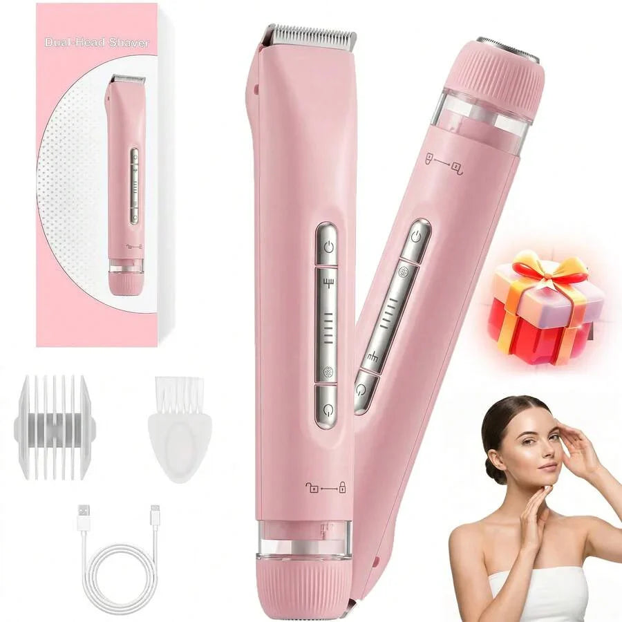 2 In 1 Women Electric Razor & Bikini Trimmer