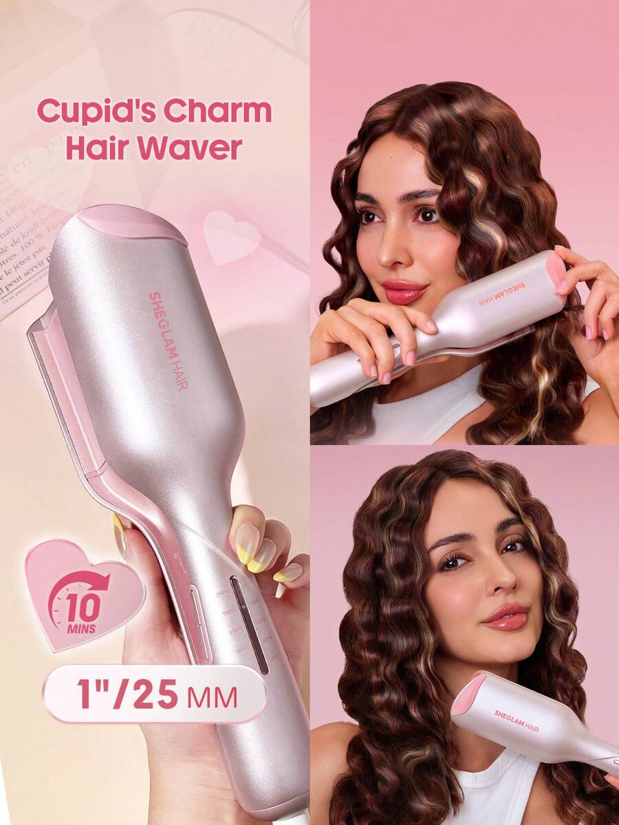 SHEGLAM HAIR Cupid's Charm Beach Babe Hair Waver
