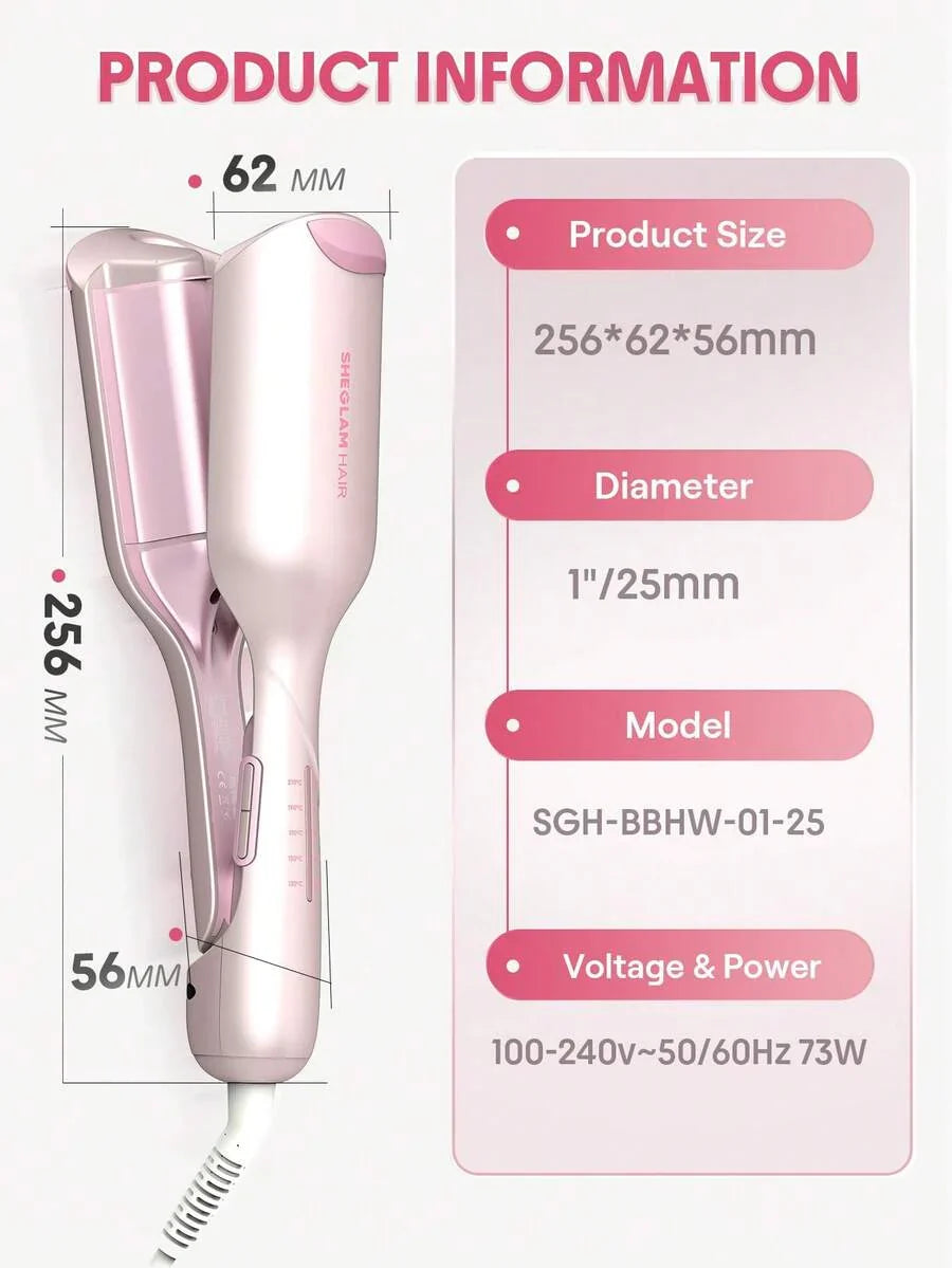 SHEGLAM HAIR Cupid's Charm Beach Babe Hair Waver
