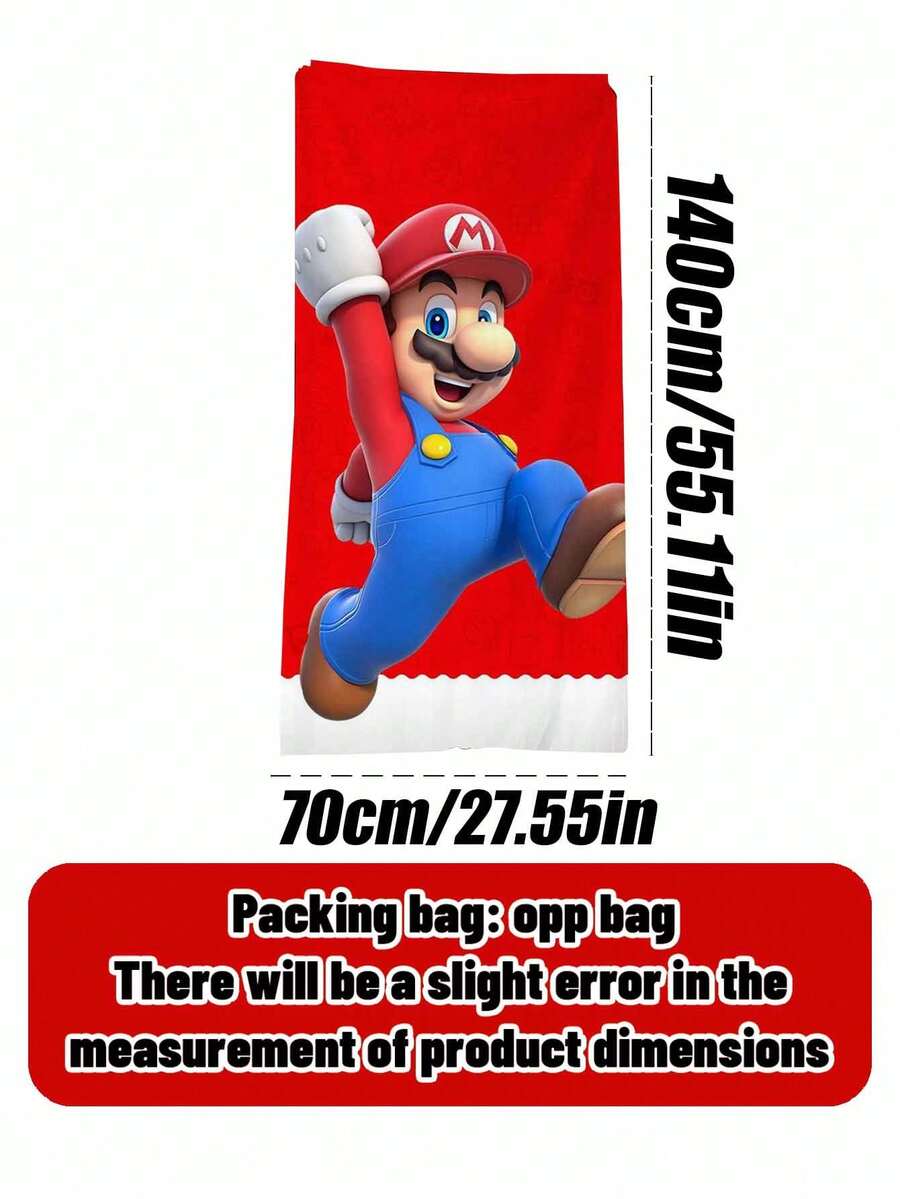asmodee Mario Theme Beach Towels