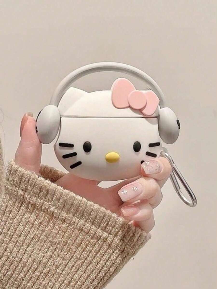 SANRIO Cute Musical KT Cat Bluetooth Earphone Case