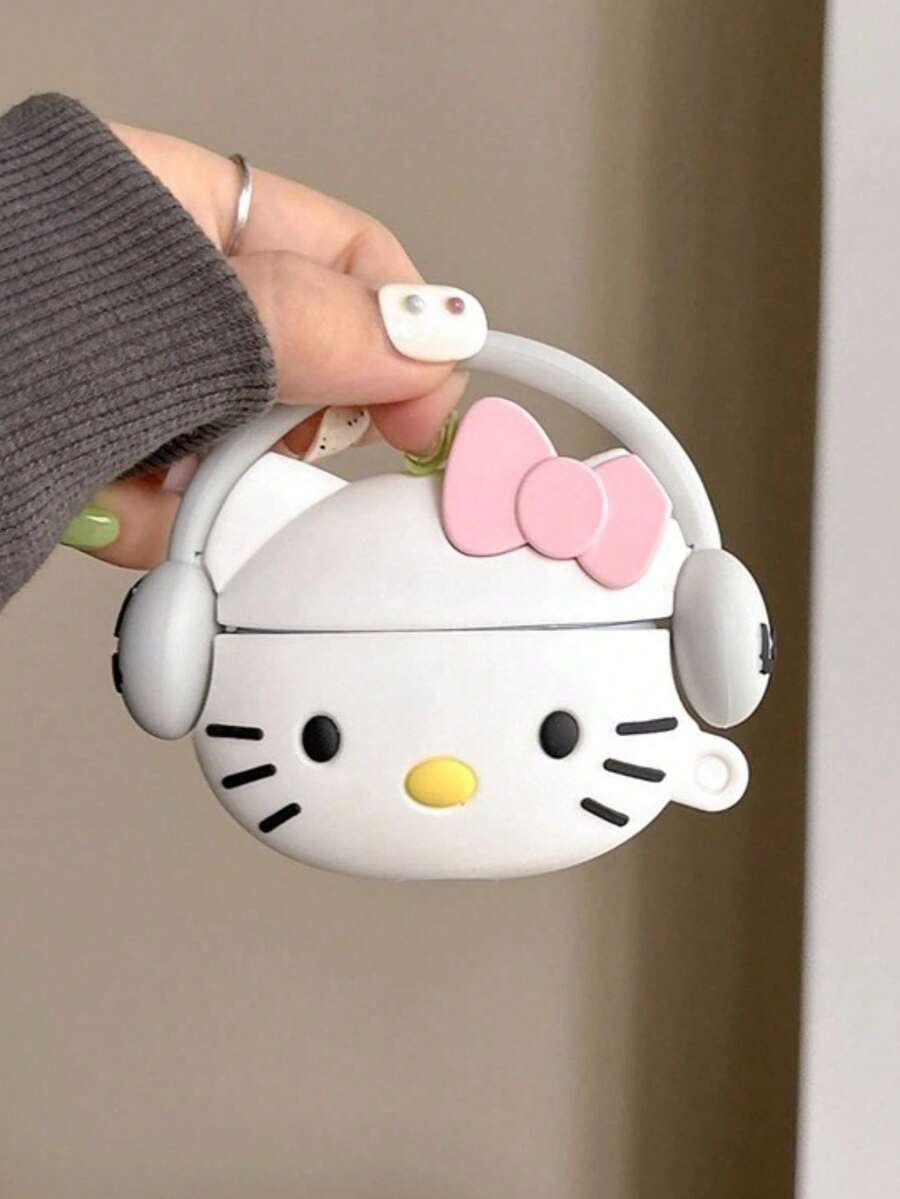 SANRIO Cute Musical KT Cat Bluetooth Earphone Case