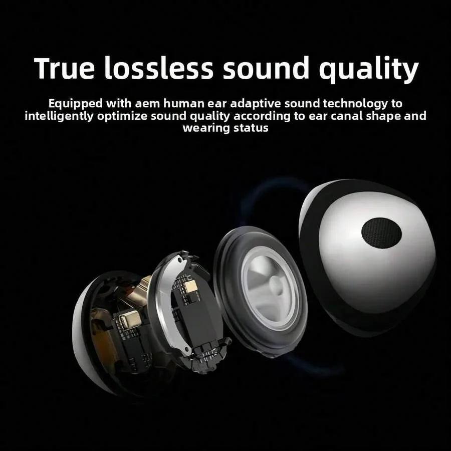 Pro 2 Bluetooth Earphones, Bluetooth 5.3 Wireless Earbuds With Noise Cancelling