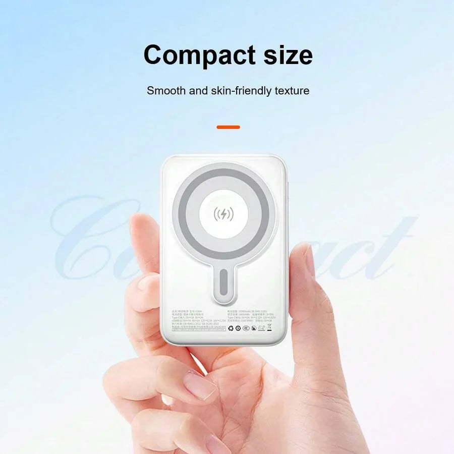 GAWFOLK Pink 10000mAh Power Bank With Stand
