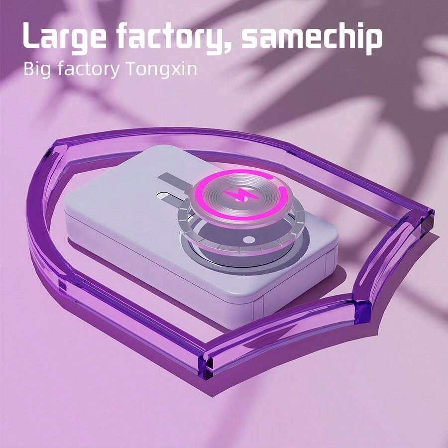 GAWFOLK Pink 10000mAh Power Bank With Stand