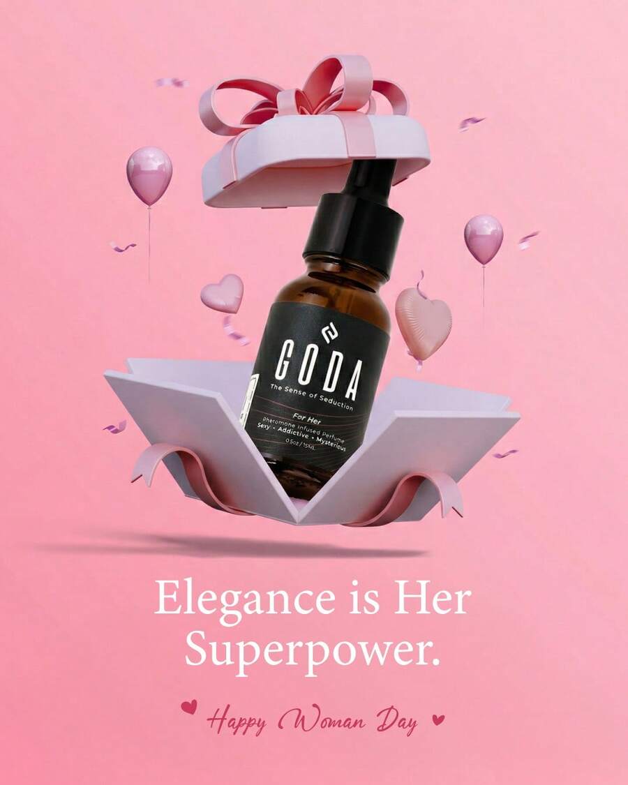 GODA For Her Perfumes Para Mujer Pheromones Perfume, 15 ML