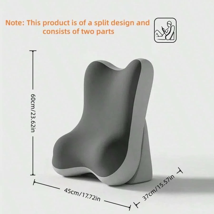 Adjustable & Removable Ergonomic Memory Foam Wedge Cushion