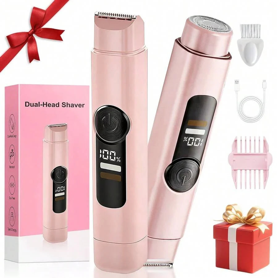 2 In 1 Women Electric Razor & Bikini Trimmer