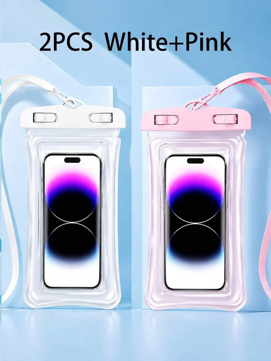 2pcs Waterproof Diving Phone Pouch