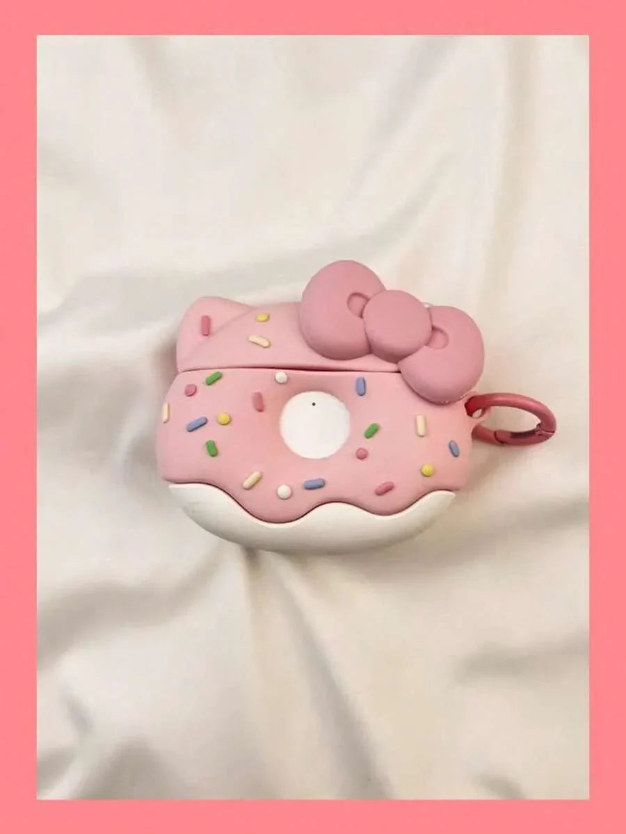 SANRIO Cute Musical KT Cat Bluetooth Earphone Case