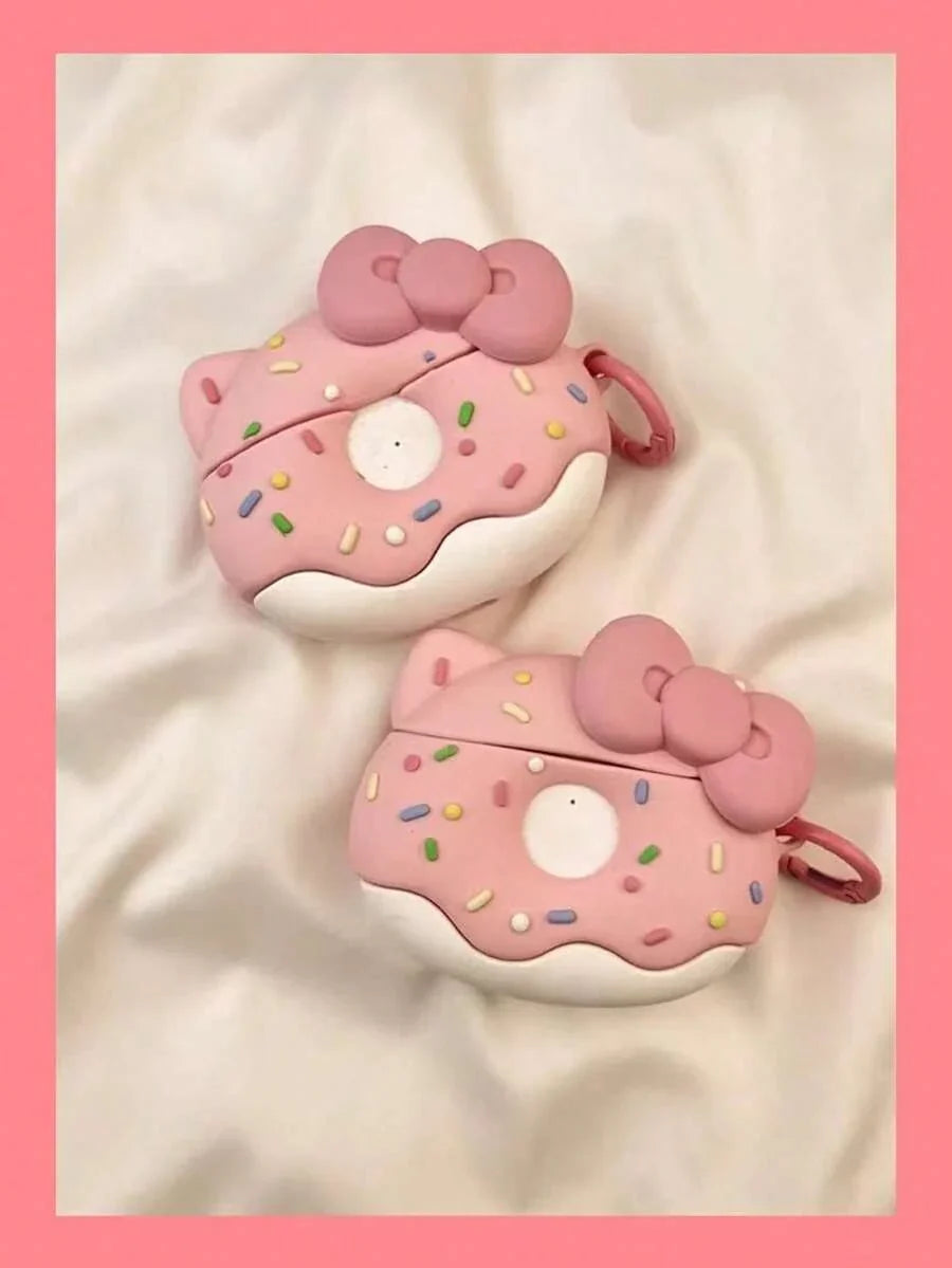 SANRIO Cute Musical KT Cat Bluetooth Earphone Case