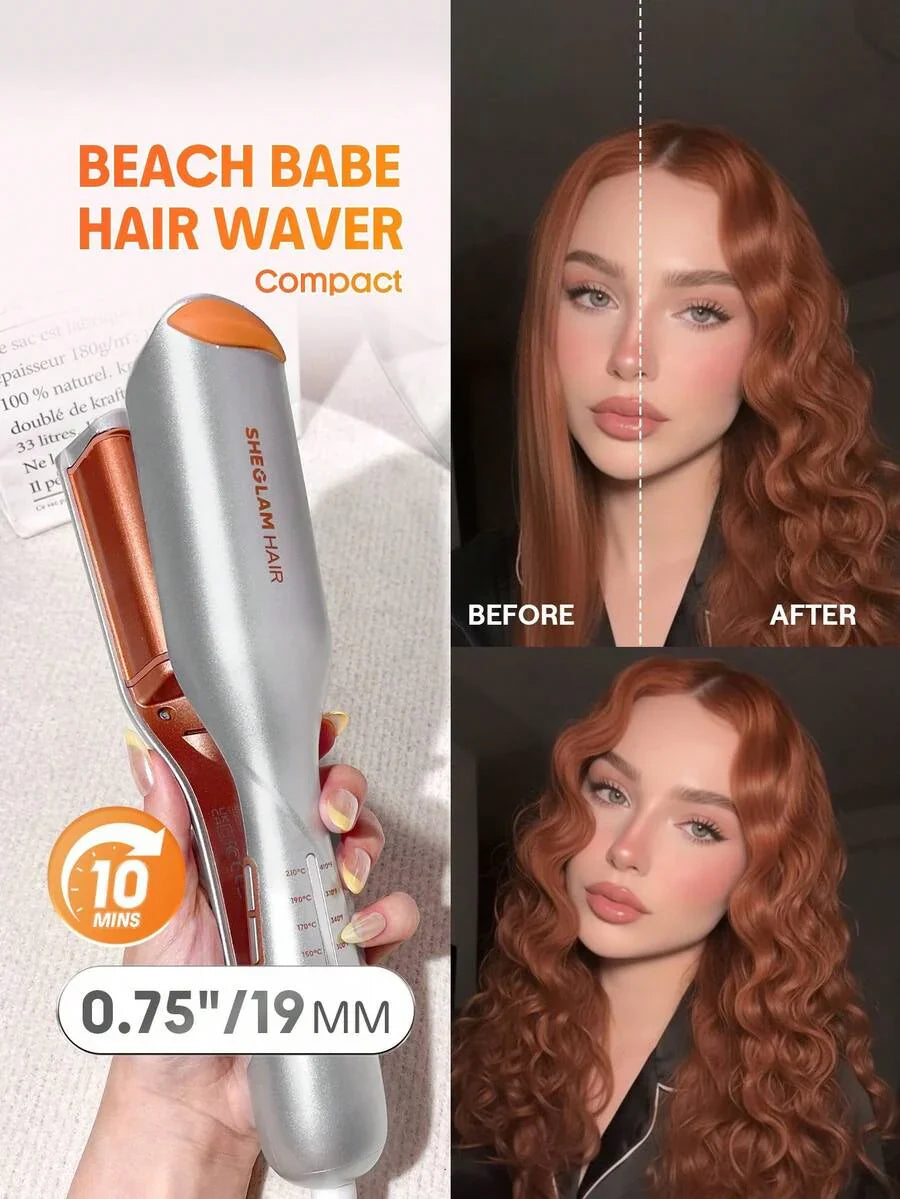 SHEGLAM HAIR Cupid's Charm Beach Babe Hair Waver