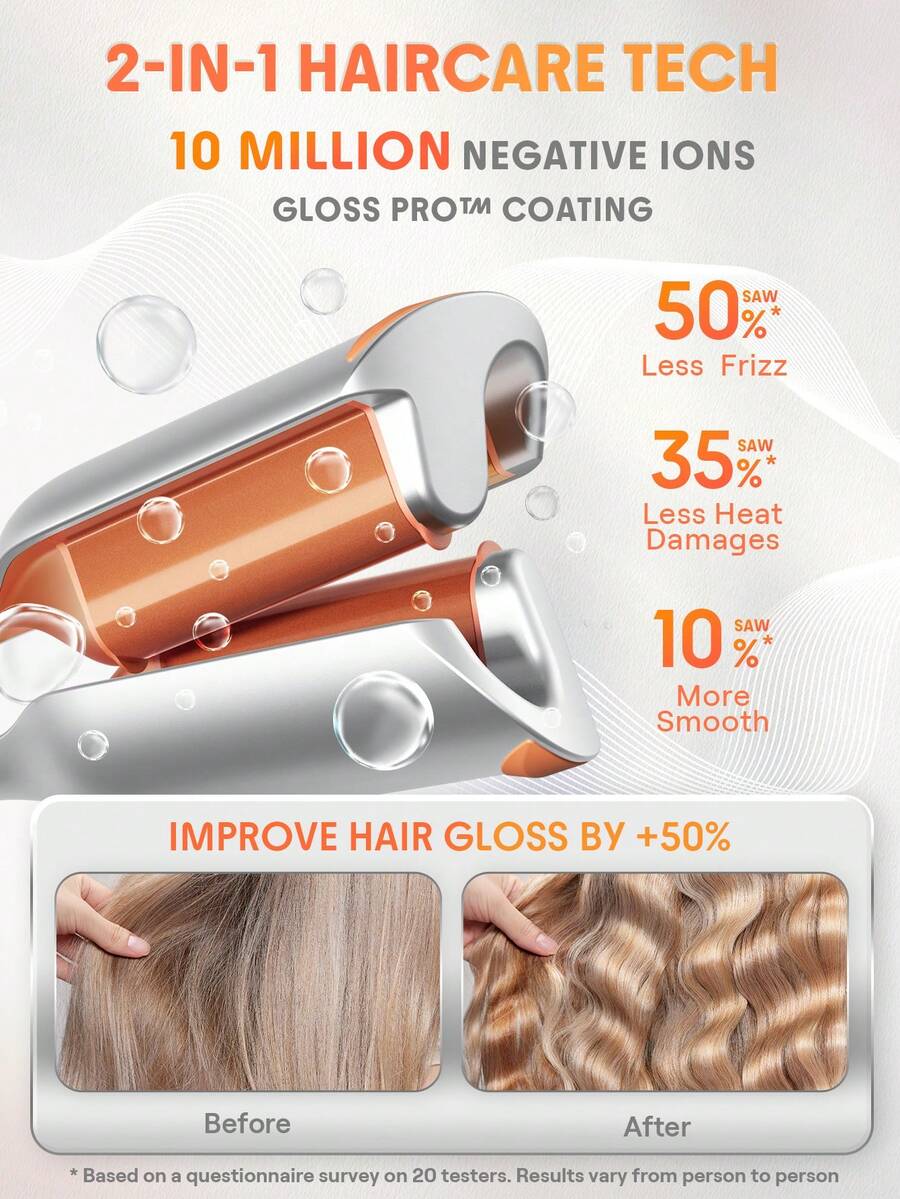 SHEGLAM HAIR Cupid's Charm Beach Babe Hair Waver