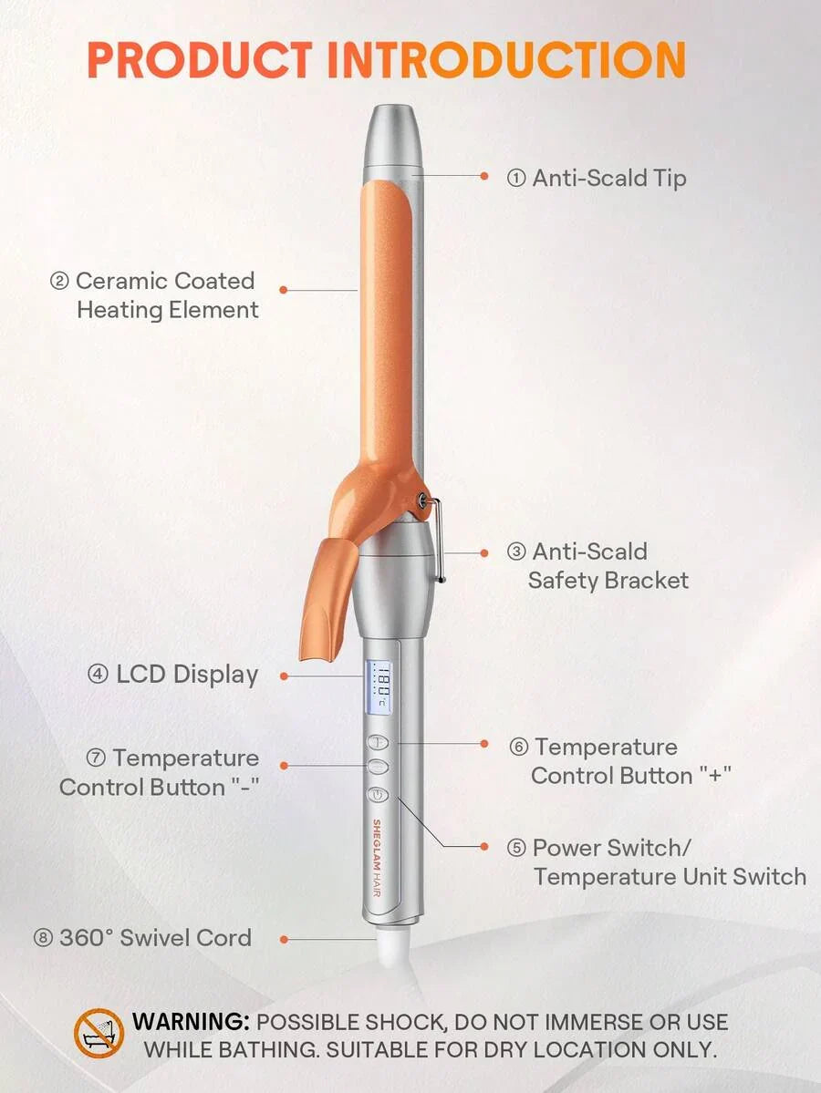 SHEGLAM HAIR It-Curl Curling Iron