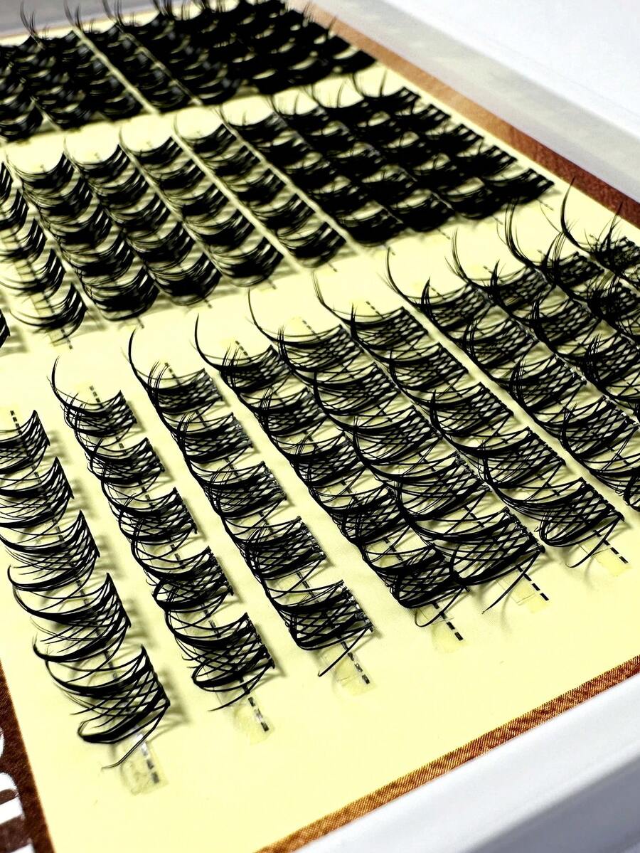 32pcs/10pcs C-Curl Flirty Fairy False Eyelash Clusters