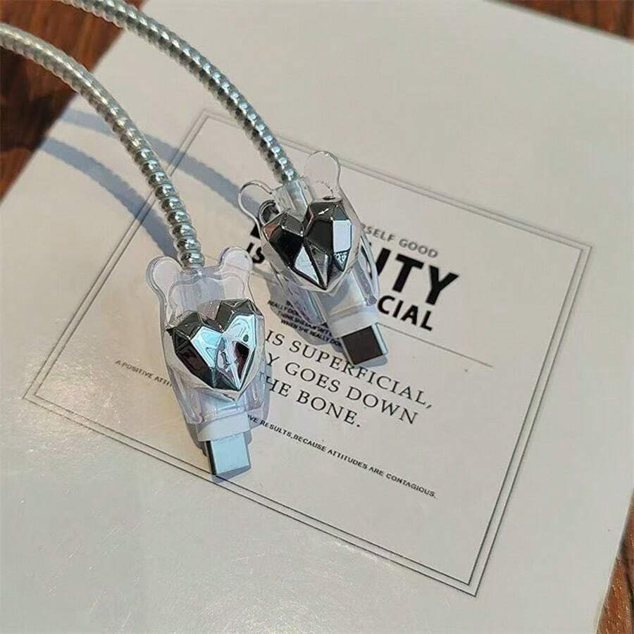 3D Bowknot/Heart/Star Charger Protector Case