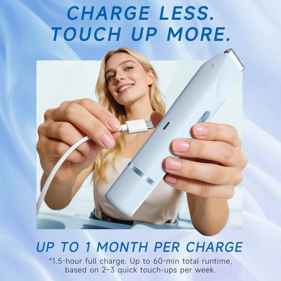 2 In 1 Women Electric Razor & Bikini Trimmer