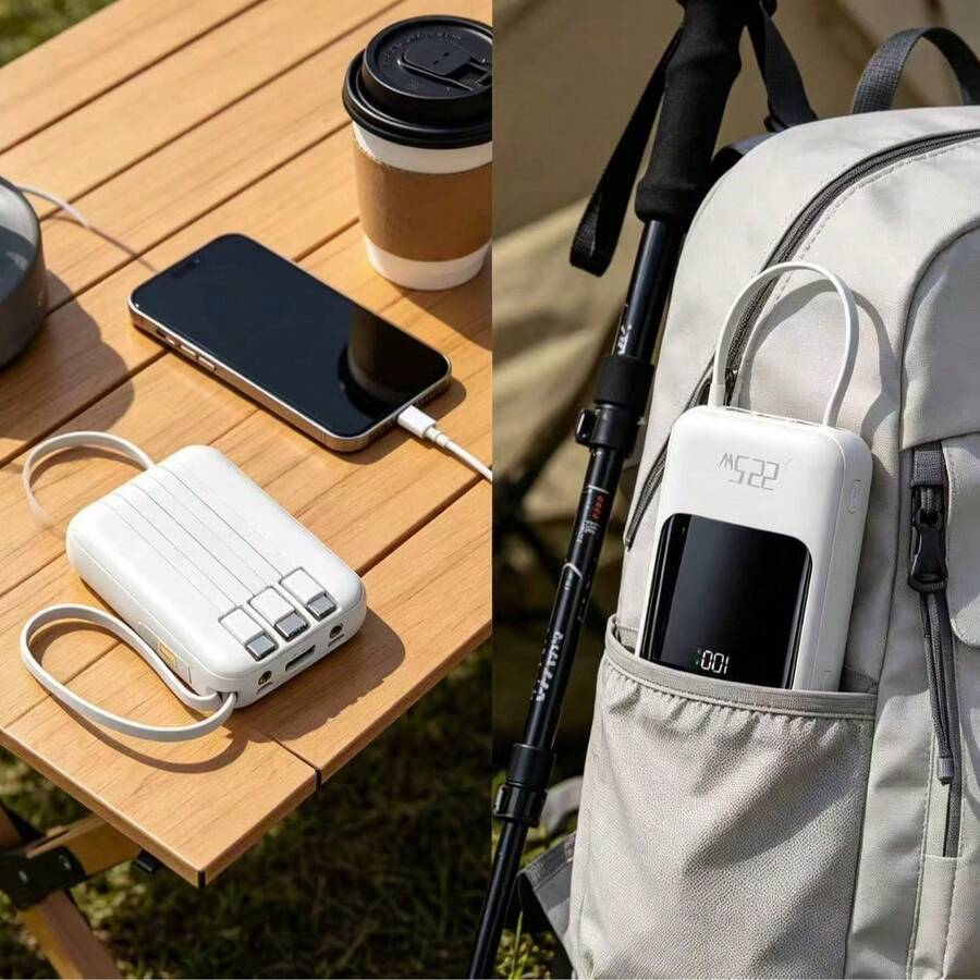 GAWFOLK 10000mAh Portable Power Bank - PD20W Fast Charging