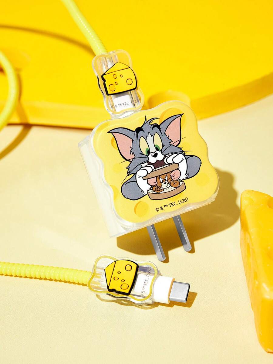 The Power Girl Folding Gradient Charging Head Protective Cover