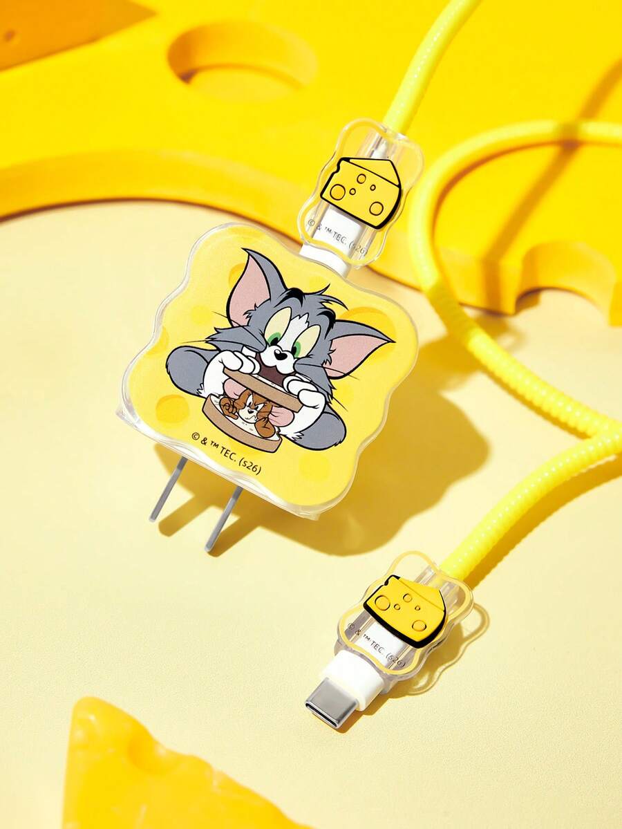 The Power Girl Folding Gradient Charging Head Protective Cover
