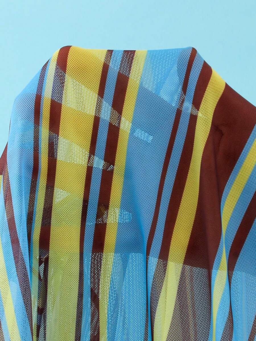 Tie Side Bikini 3-Piece Swimwear For Women