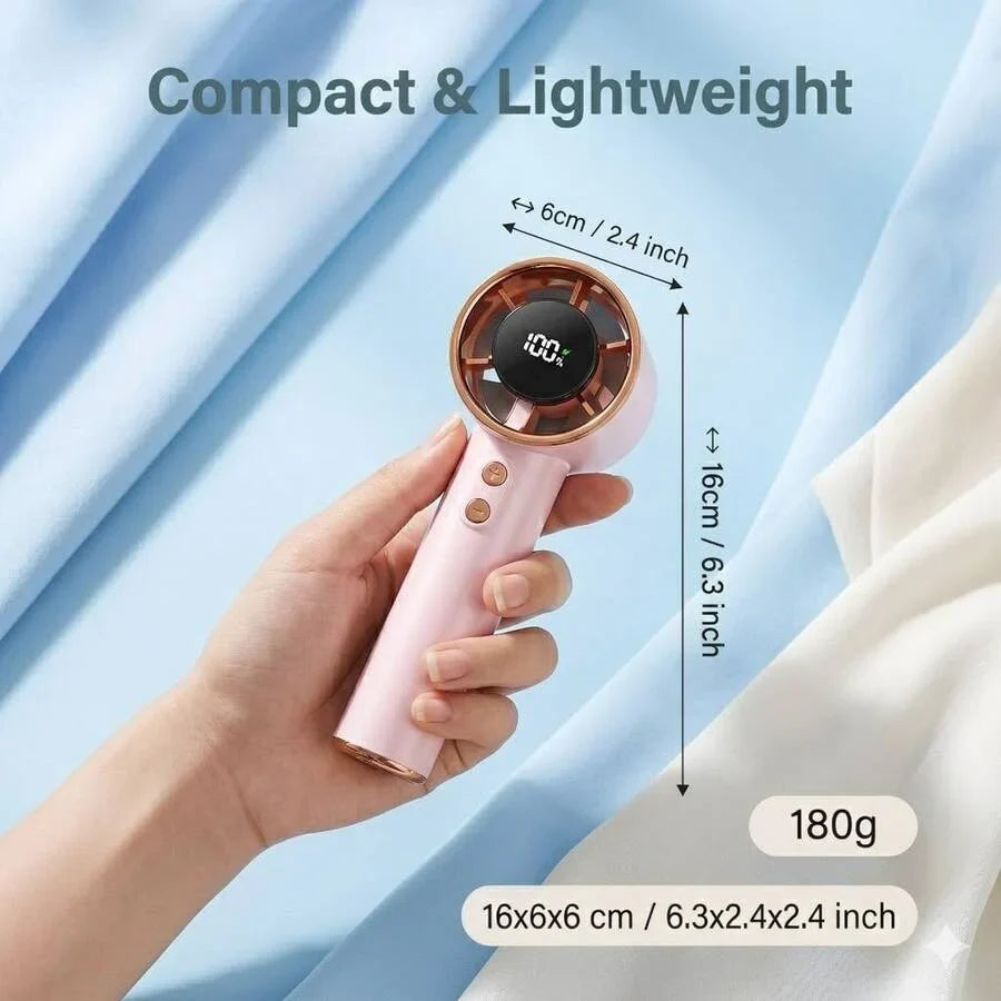 Champagne Summer Portable Handheld Mini Fan
