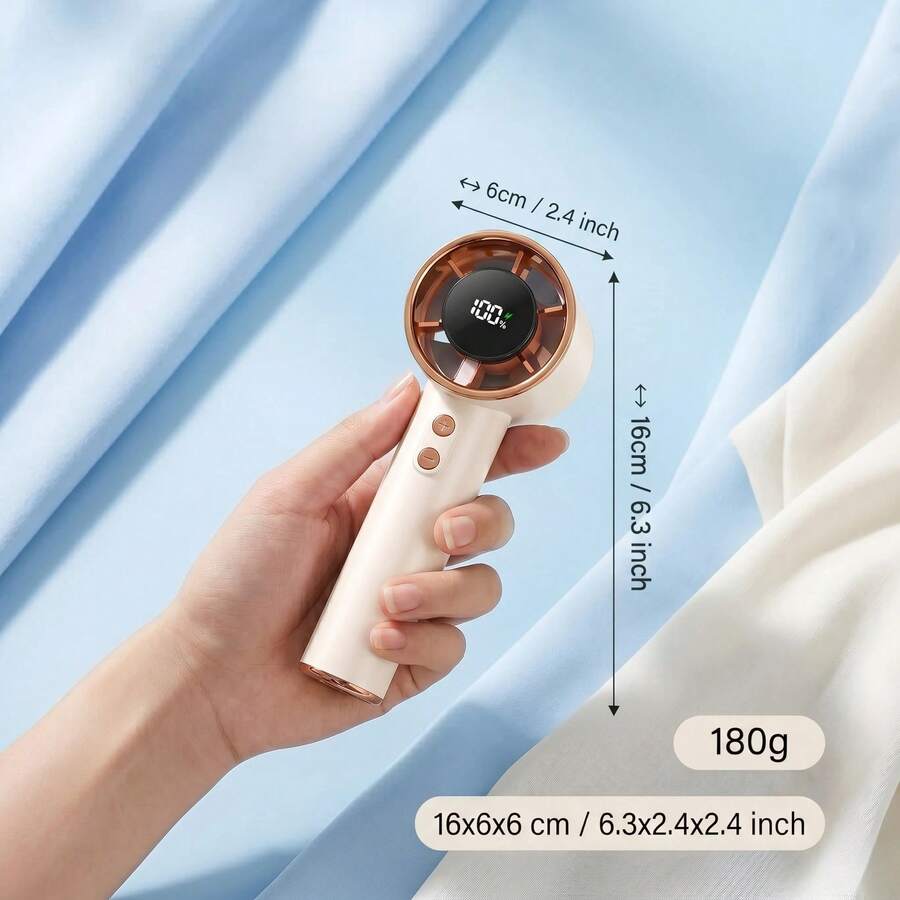 Champagne Summer Portable Handheld Mini Fan
