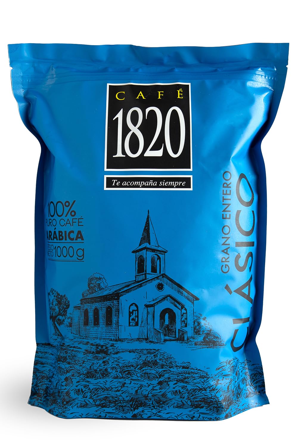 Cafe 1820 Costa Rican Whole Bean Coffee – 100% Arabica Dark Roast, High Altitude Blend, 35 oz